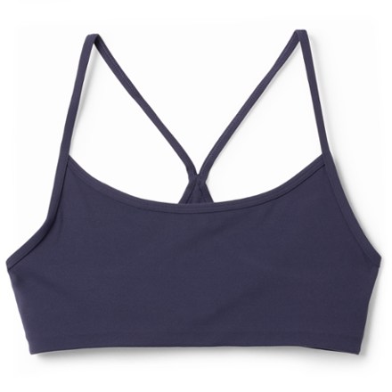 Patagonia Cross Beta Sports Bra in Oak Waves/Current Blue (32090), Size XL, HerRoom.com