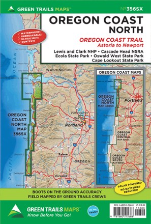 Green Trails Map 356SX - Oregon Coast North | REI Co-op