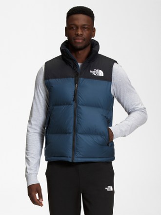 North face deals mens down vest