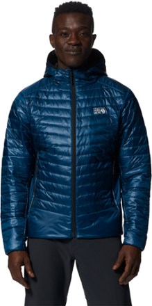 Men's phantom hooded hot sale down jacket