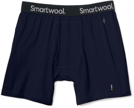 Smartwool L120625 Mens Black Merino Sport 150 Boxer Brief Size L