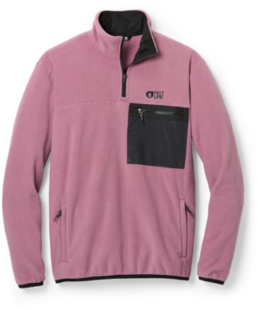 Picture Organic Clothing Men's Mathew Quarter-Zip Tech Fleece Pullover