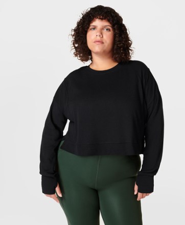 Sweaty Betty AfterClass Crop Sweatshirt - Women's 0