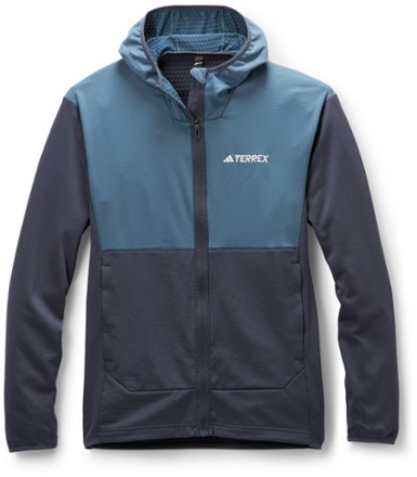 adidas Men's Terrex Xperior Light Fleece Hooded Jacket