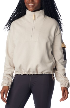 Columbia Women's Painted Peak Cropped Fleece Pullover