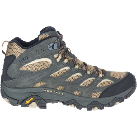 Botin Hombre Erie Mid Leather Waterproof-Merrell Chile 