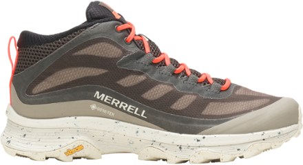 Merrell Moab 3 Mid GTX Gore-Tex Aluminum Grey Women Outdoors Hiking Shoe  J036314