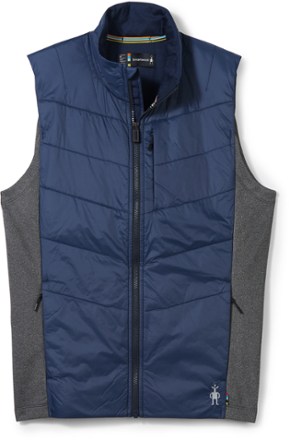 Smartwool Mens Hudson Trail Fleece Vest Navy — Hostel Shoppe