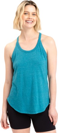 Threads 4 Thought Women's Triblend Scoop Neck Tank Top