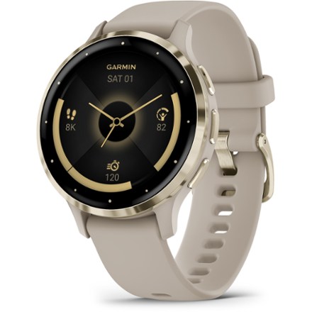  Garmin vivoactive 4S, Smaller-Sized GPS Smartwatch, Features  Music, Body Energy Monitoring, Animated Workouts, Pulse Ox Sensors and  More, Silver with Gray Band (Renewed) : Electronics