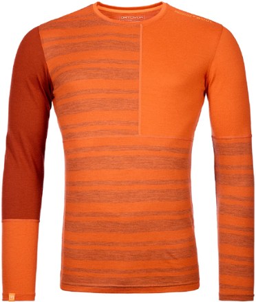 Ortovox Men's 185 Rock'n'wool Long-Sleeve Base Layer Top