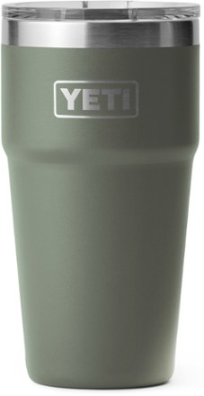 YETI Rambler 16 oz Stackable Pint, Vacuum Insulated, Stainless Steel with  MagSlider Lid, Navy