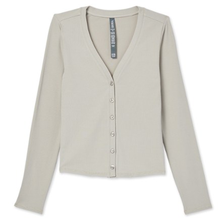 Vuori Women's Long-Sleeve Pose Cardigan