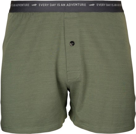 SAXX Mens Sport Mesh Boxer Briefs Olive