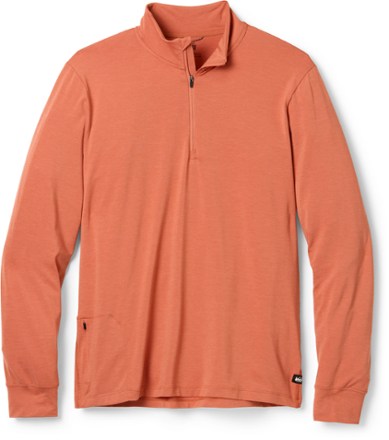 REI Co-op Men's Active Pursuits Long-Sleeve Quarter-Zip Pullover