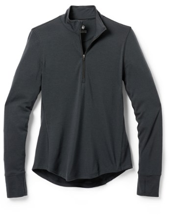 REI Co-op Women's Heavyweight Merino Base Layer Half-Zip Top