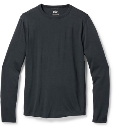 REI Co-op Men's Heavyweight Merino Long-Sleeve Base Layer Crew Top