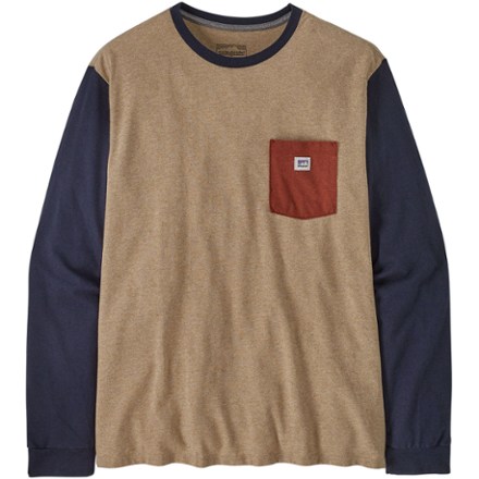 Patagonia Long-Sleeve Shop Sticker Pocket Responsibili-Tee Shirt