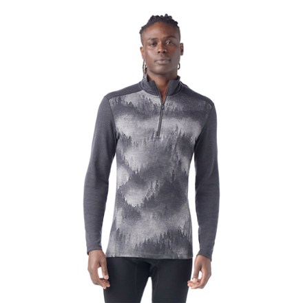 Smartwool Men's Classic Thermal Merino Quarter-Zip Base Layer Top