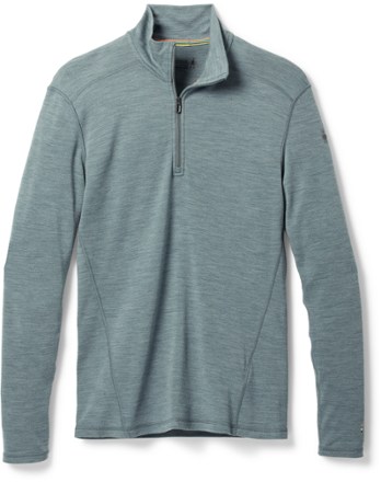 Smartwool Men's Classic Thermal Merino Quarter-Zip Base Layer Top