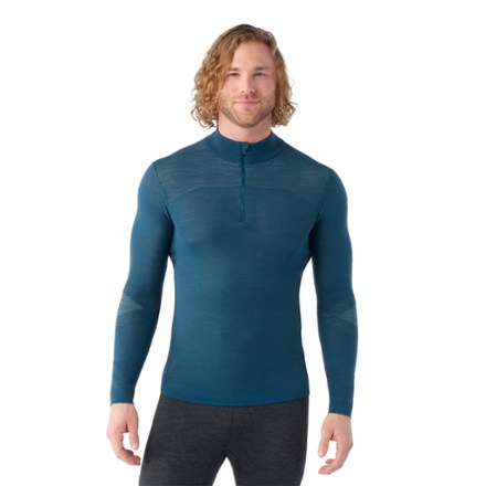 Smartwool Men's Intraknit Thermal Merino Base Layer Quarter-Zip Top