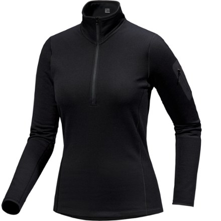 Arc'teryx Women's Kyanite Zip-Neck Base Layer Top