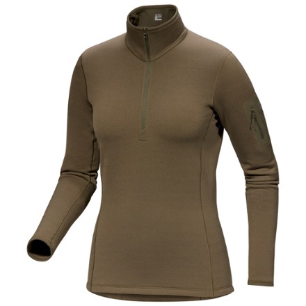 Arc'teryx Women's Kyanite Zip-Neck Base Layer Top