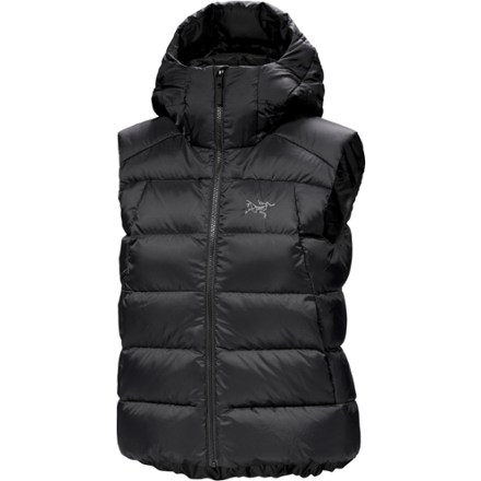 Patagonia womens ultralight down black hot vest