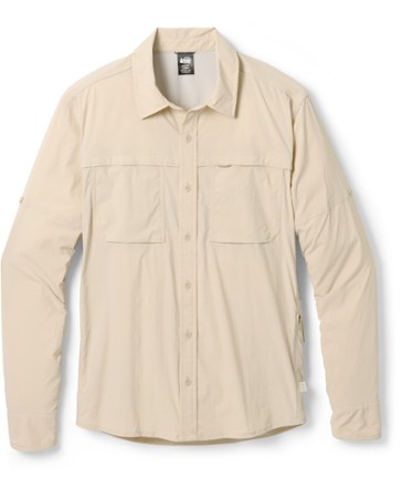 REI Co-op Men's Sahara Long-Sleeve Solid Shirt