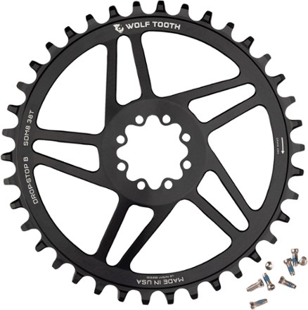 Wolf Tooth Components Direct Mount Chainring - SRAM 8-Bolt Gravel/Road Cranks