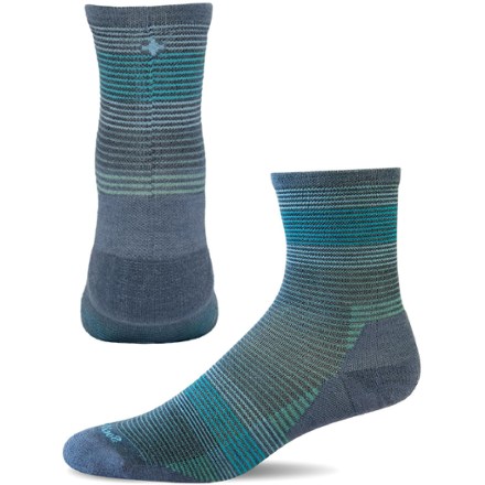 Sockwell Women's Cadence 3/4 Crew Compression Socks