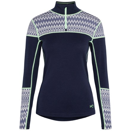 Kari Traa Women's Sara Half-Zip Base Layer Top