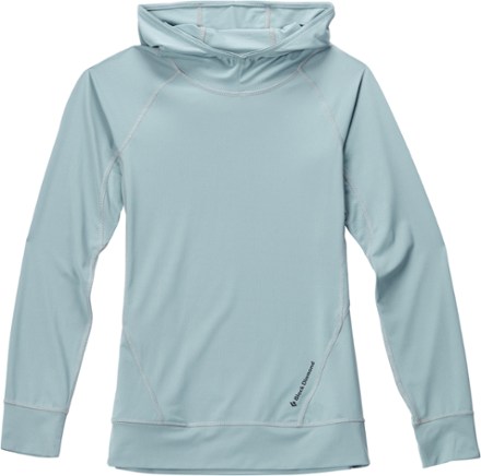 Mountain Hardwear Crater Lake Long Sleeve Hoody - Women's XS Pale Ice