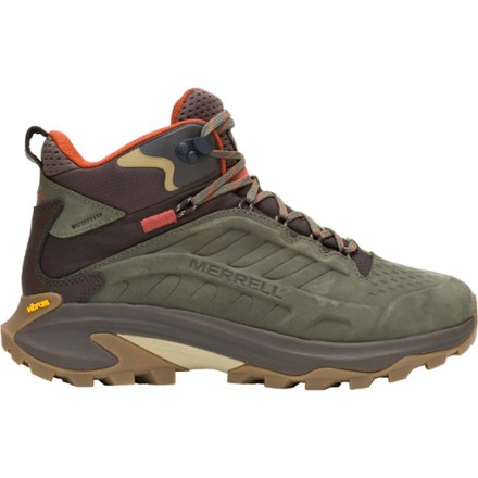 Merrell Men's Moab Speed 2 Leather Mid Waterproof Hiking Boots