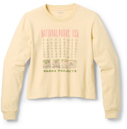 Parks Project Women's National Parks Fill In Boxy Long-Sleeve T-Shirt