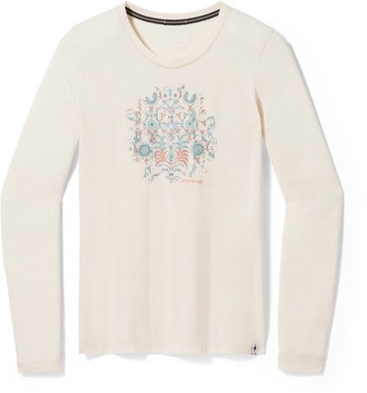 Smartwool Women's Floral Tundra Graphic Long Sleeve T-Shirt