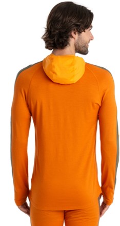 Icebreaker Merino 200 Sonebula Long-Sleeve Half-Zip Hood Base Layer Top - Men's 0