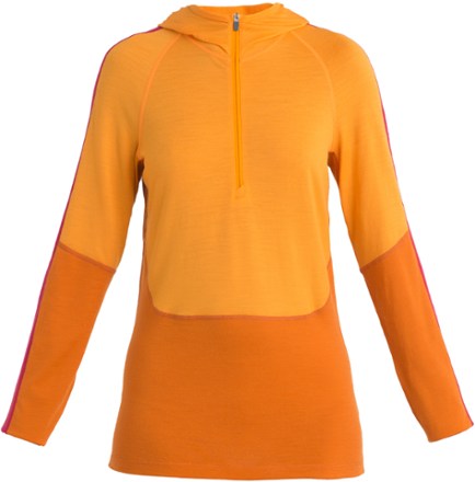 Icebreaker Women's Merino 200 Sonebula Long-Sleeve Half-Zip Hood Base Layer Top