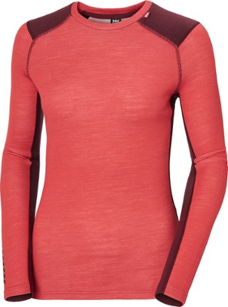 Helly Hansen Women's LIFA Merino Midweight Crew Base Layer Top