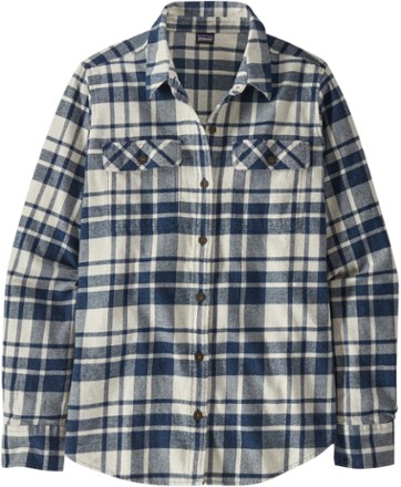 Patagonia Long-Sleeved Organic Cotton Midweight Fjord Flannel Shirt ...