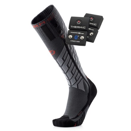 Therm-ic Performance S.E.T. Heated Socks + S-Pack 1400B Batteries