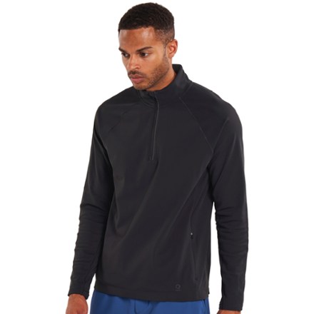 ALWRLD Men's ALRN Hi-Viz Quarter-Zip Top