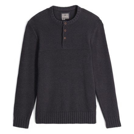 Royal Robbins Men's Headlands Hemp Button Crew Sweater