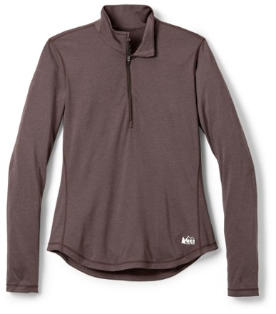 REI Co-op Women's Lightweight Half-Zip Base Layer Top