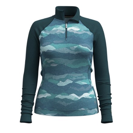 Smartwool Women's Classic Thermal Merino Quarter-Zip Base Layer Top