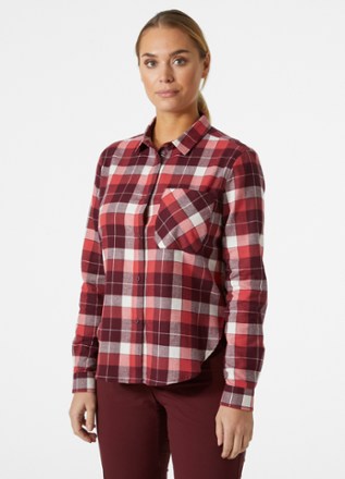 Helly Hansen Women's Lokka Flannel Long-Sleeve Shirt