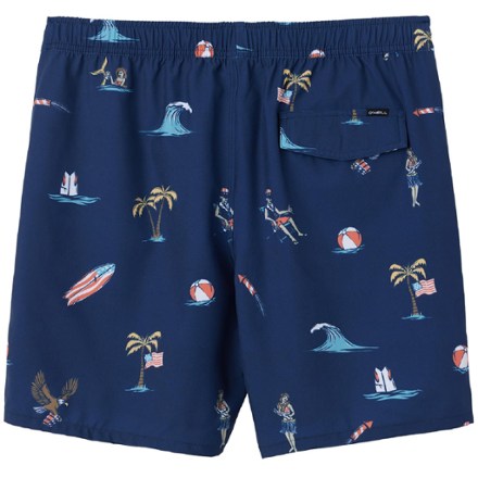 O'Neill Men's Hermosa Elastic Waist 17" Swim Trunks