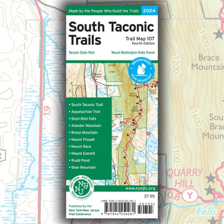 New York New Jersey Trail South Taconic Trails Map - 4th Edition | REI ...