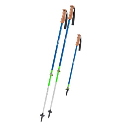 Peak Hunter Junior Powerlock Trekking Poles - Pair - Kids'