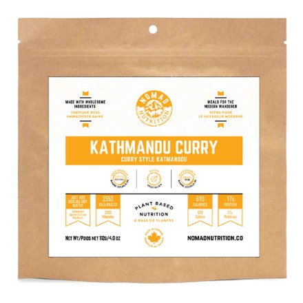 There's a newer version of Nomad Nutrition Kathmandu Curry - 1 Serving